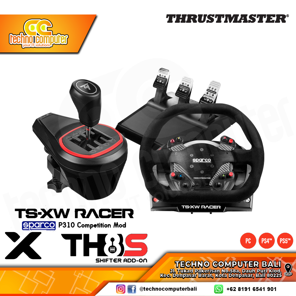 THRUSTMASTER BUNDLE - TS-XW Racer Sparco P310 x TH8S Shifter Add On