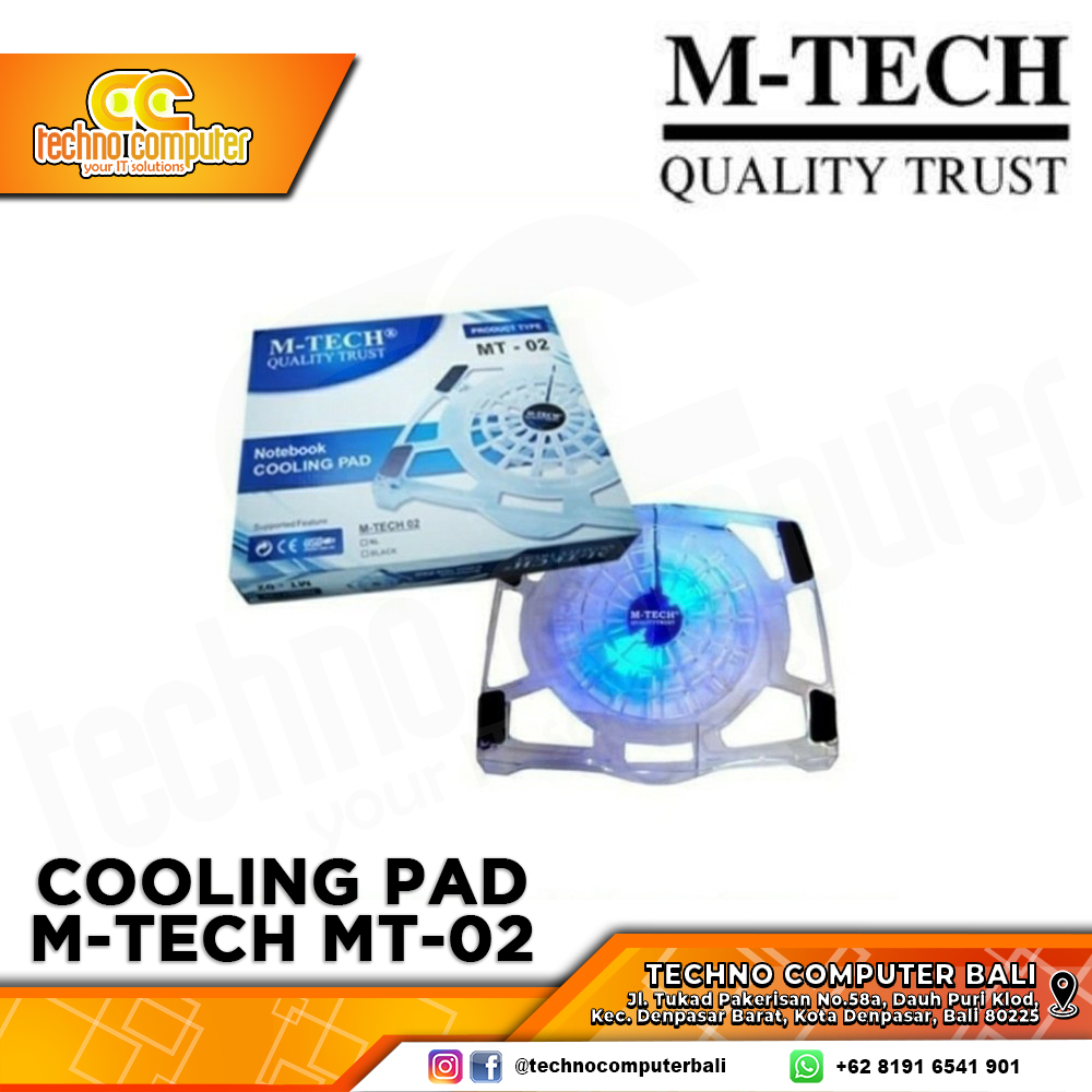 COOLINGPAD M-TECH MT-02 Notebook CoolingPad Up to 17inch