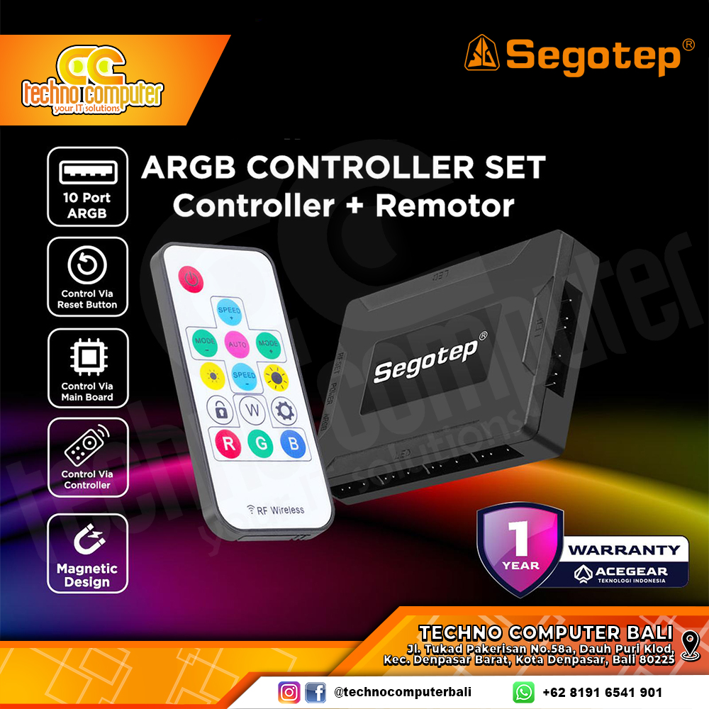 SEGOTEP CONTROLLER ARGB with Remote