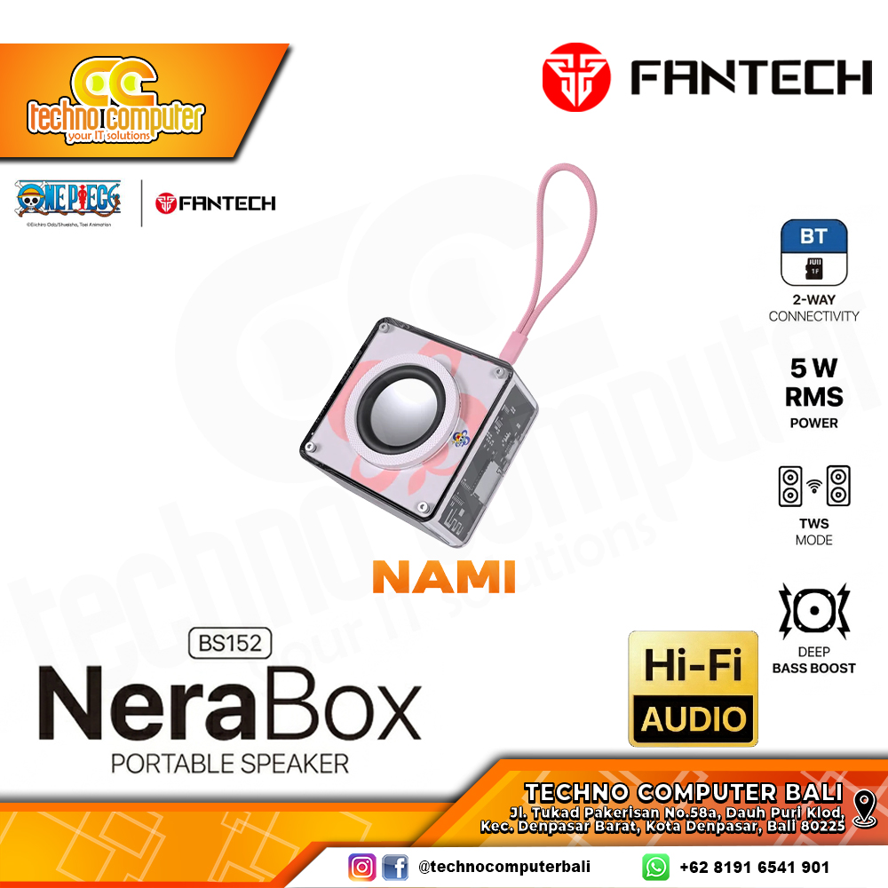 SPEAKER FANTECH X ONEPIECE NERA BOX BS152 - NAMY