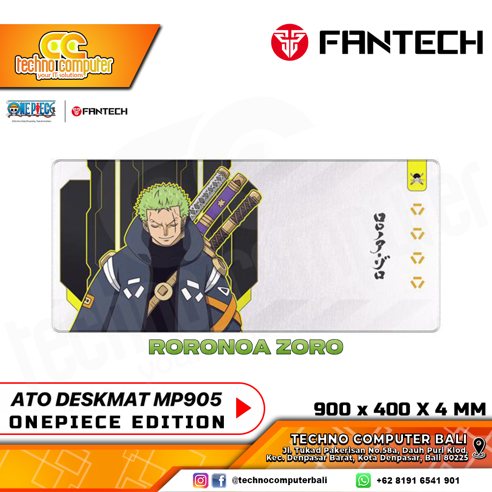 MOUSEPAD FANTECH X ONEPIECE EGGHEAD ATO MP905 EXCLUSIVE LIMITED EDITION - ZORO