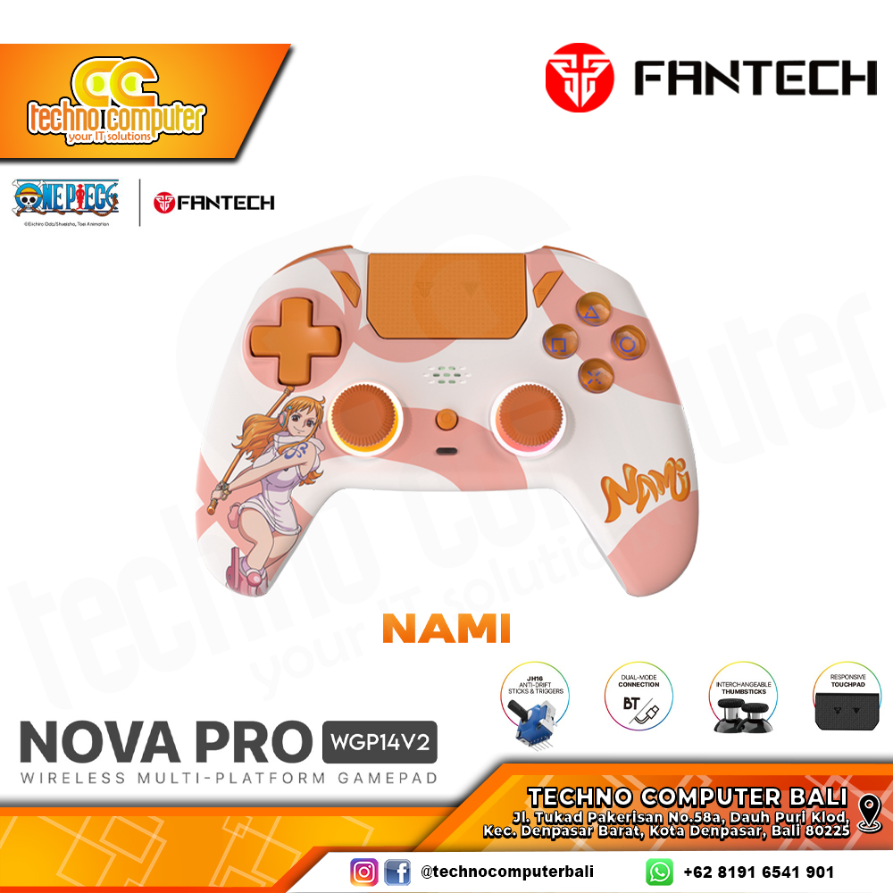 GAMEPAD FANTECH X ONEPIECE EGGHEAD NOVA PRO WGP14V2 - NAMY