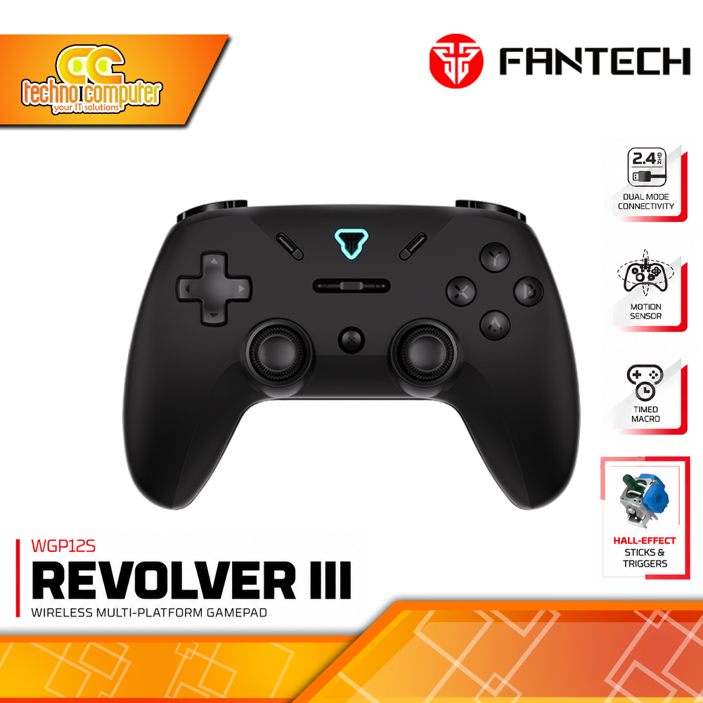 GAMEPAD WIRELESS FANTECH REVOLVER III WGP12S - Black